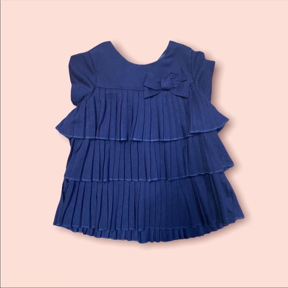 FIRST IMPRESSIONS | 3/$15 Navy Blue Baby Dress